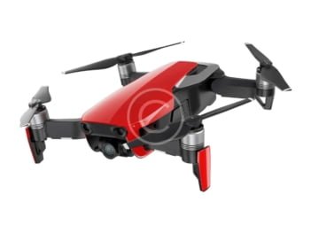 Ultraportable 4K Quadcopter (flame red)